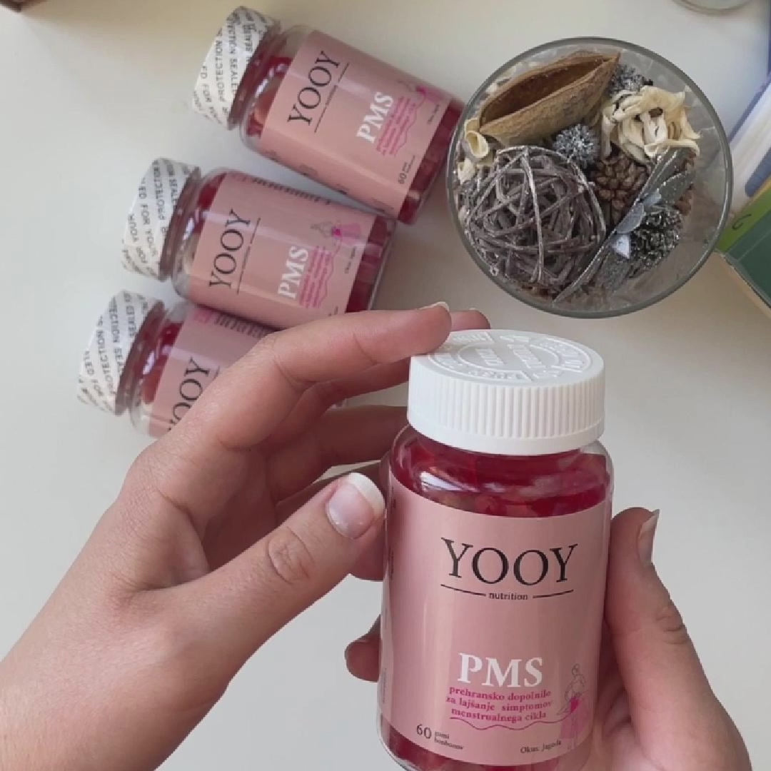 Naloži videoposnetek: YOOY bonboni za lajšanje PMS